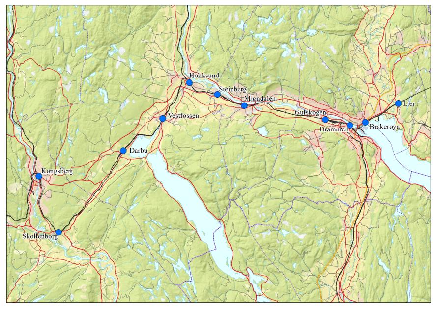 PLANPROGRAM Felles areal- og transportplan Buskerudbyen 2013-2023 S A M A R B E I D O M A T T R A K T I V E O G L I V S K R A F T I G E B Y E R O G T E T T S