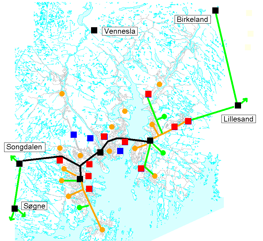 Regional metro Følger