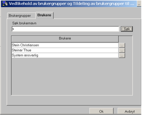 Brukeren får tilgang til menyen Kostnadssted og meny punktene Oppsett og Tildeling med fulle rettigheter. Verft skriv Brukeren får tilgang til menypunktet Verft.