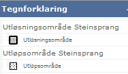 Vedlegg 3: Fareområder for steinsprang og snøras Steinsprang: Snøras: Kilde: http://skredatlas.