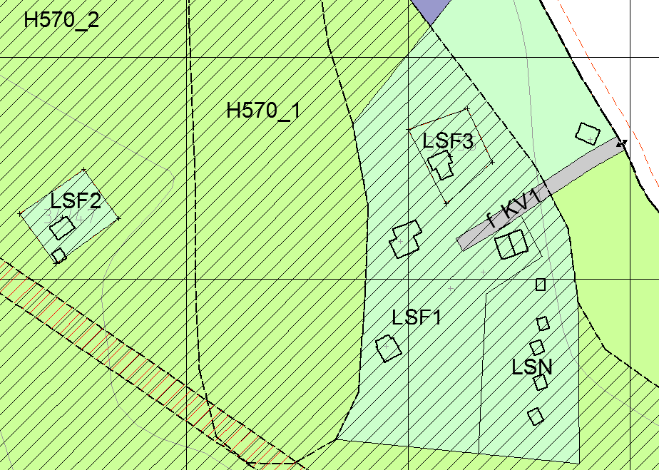 10 (31) 4.3 Dagens bruk av området Gnr. 34 bnr. 39 er pr i dag en jordbrukseiendom hvor driften er nedlagt. På eiendommen finnes ett våningshus, tre garasjer, ett fjøs, samt fem enkle campinghytter.