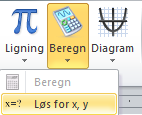 Prøv dette interaktivt i Word-dokumentet ved å merke likningene nedenfor. Klikk på Matematikk på verktøylinja, velg Diagram og deretter Plott i 2D. Løsning av eksamensoppgave i 1T.