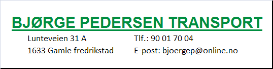 Løp 4 Bjørge Pedersen Transports løp Kaldblods. 3-årige og eldre upremierte Nr 1 Teas Teodor id v 5 år e. Bokli Eld Tea Rigel Eier Camilla Holen Engelsvikveien Nr 2 Huldre Runa id hp 6 år e.