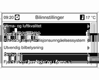 98 Instrumenter og betjeningselementer Språk Valg av ønsket språk.