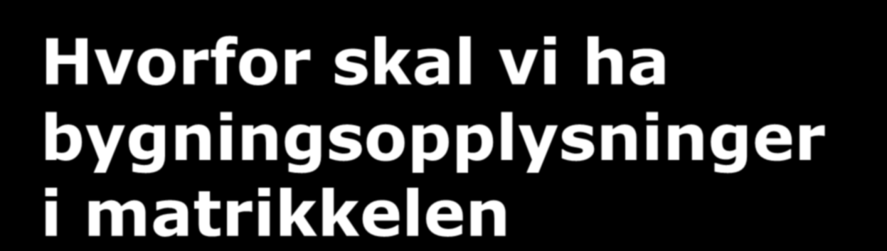 Hvorfor skal