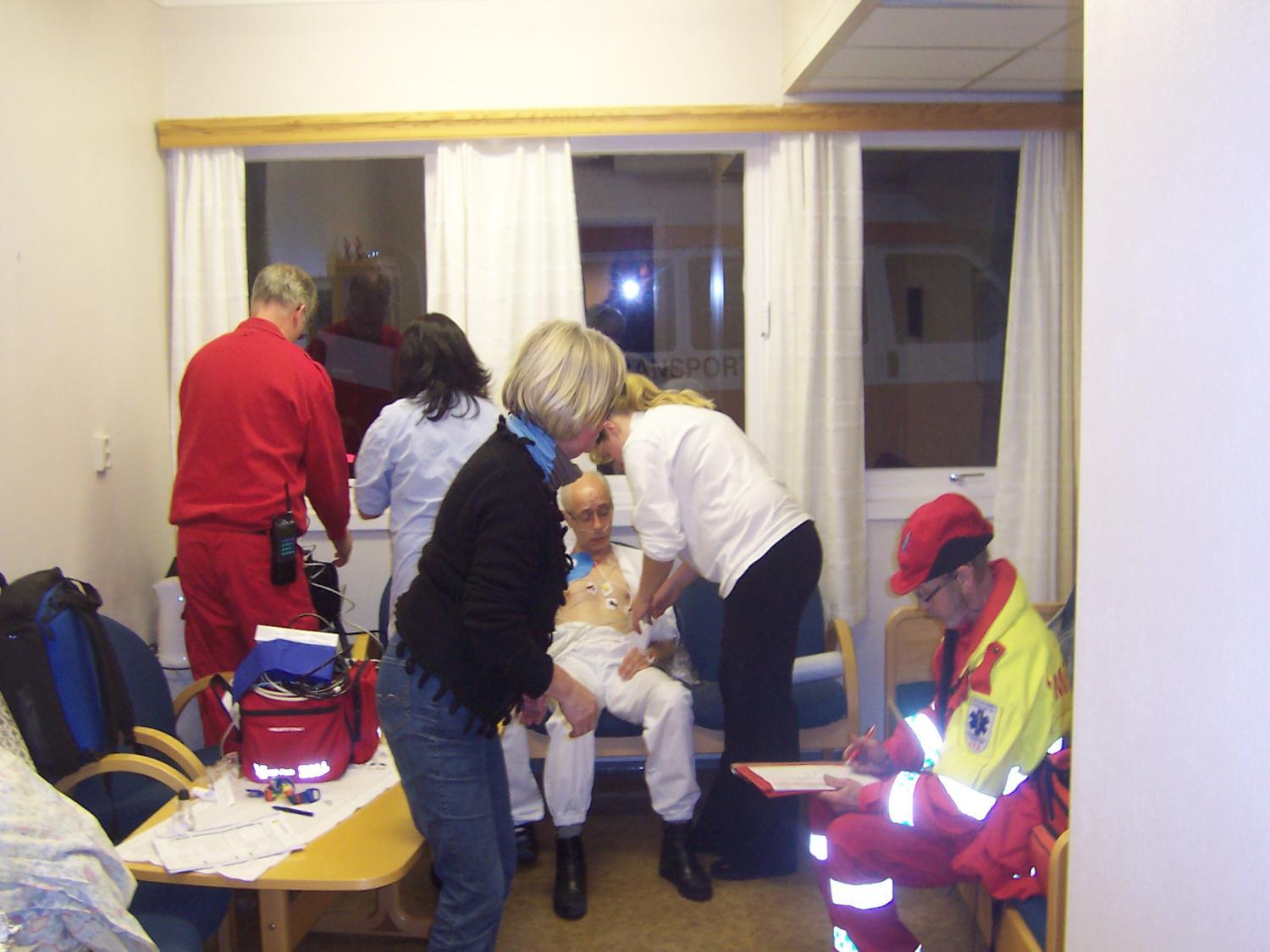 Lokal trening på stabilisering, diagnostikk og