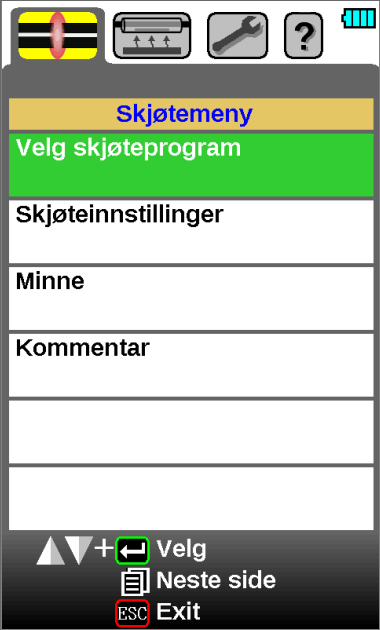 2. Klargjøring Dette kapittelet omhandler bruken av skjøtemaskinen. Før skjøtingen begynner, må riktig skjøte- og herdeprogram velges i maskinens meny.