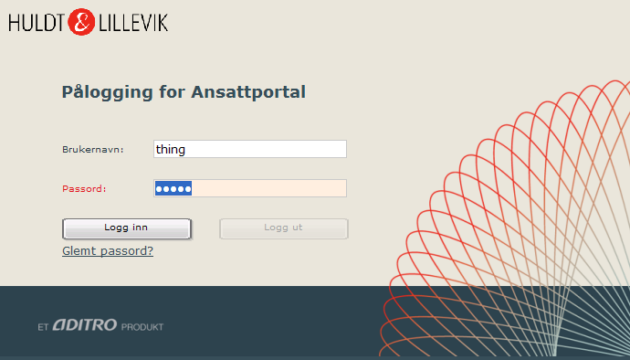 For vanlige brukere Bestille nytt passord Hvis du har glemt passordet til pålogging i Ansattportal kan du bestille nytt passord i påloggingsbildet. Klikke på lenken Glemt passord?