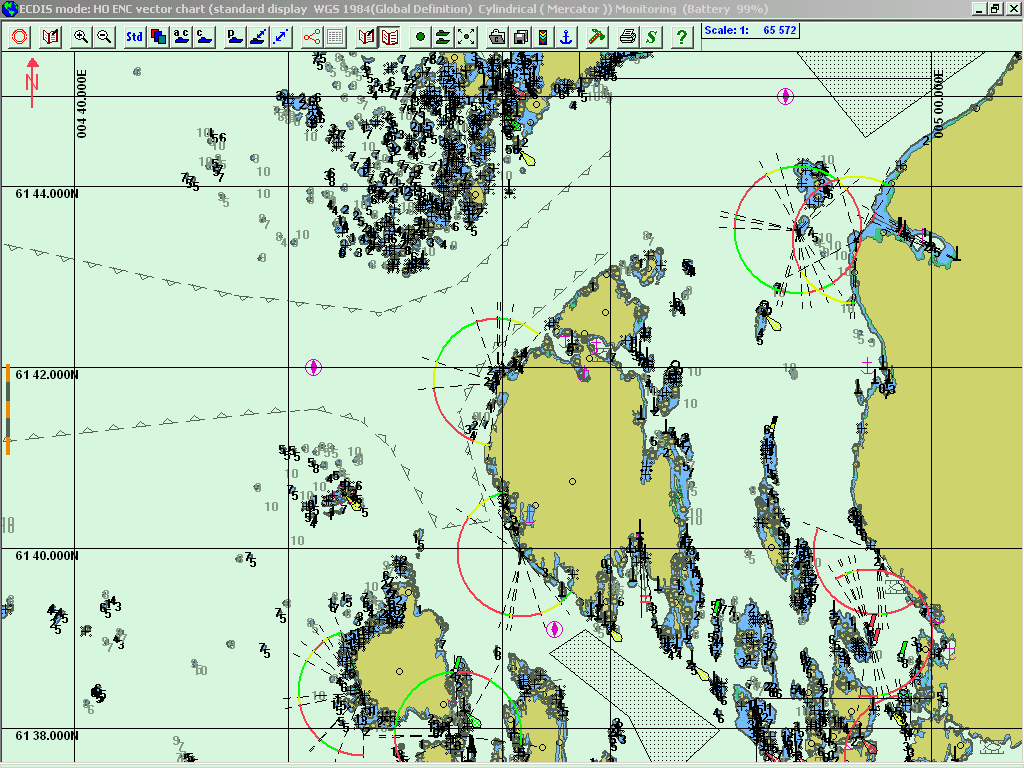 4.7 Florø losstasjon Tilbringertjenesten blir utført ved Florø Skyssbåtservice med M/S Sea Service, tlf 48 25 87 80. 4.7.1 Losbording på Kvannhovden Innseilingen har 4 losmøtesteder: Losmerke No 1