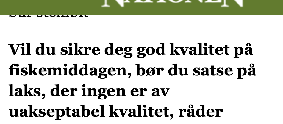 Når metoder brukes feil Stor