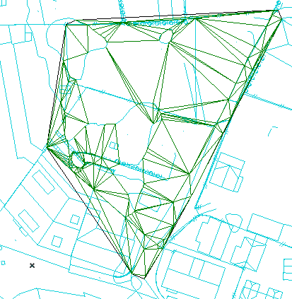 Eksporter resultat til ArchiCAD i dette tilfellet Plasser terreng herfra og åpne opp den nylagede ArchiCAD tekstfila