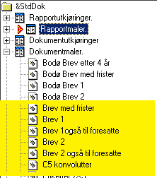 4. Utkjøring av brev Som en innledning i arbeidet med å få kontakt er det laget to standardbrev: Brev 1 og Brev 2.