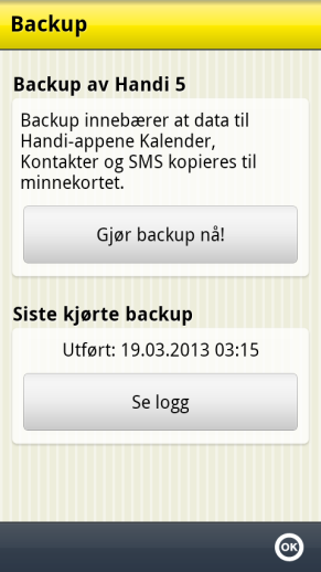 6.17 Pekeskjerm Handi Defy+ har en såkalt kapasitiv skjerm (slik som alle moderne smarttelefoner).