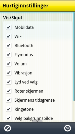 Velg alternativet USB-masselagring eller Synkronisering for Windows Media når Handi skal kobles til PCprogrammet HandiTools. 7.