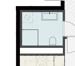 Takterrasse SKALA 1:100 SEKSJONSNUMMER EKSJ.NR: 6 EIL.NR: 6 H1-H001 TASJE: Plan 0 -ROM: 0 1 METER Etasje: Ant.