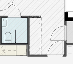 SKALA 1:100 SEKSJONSNUMMER EKSJ.NR: 3 3, 37, 4, 47 0EIL.NR: 1 H1-H030 METER TASJE: Plan 03 Etasje: 3, 4, 5, 6 -ROM: SKALA Ant.