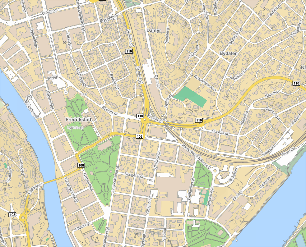 4. Overvåkingsprogram 4.1 Målestasjonen Utstyr for måling av svevestøv (PM10) ble etablert 1. desember 2006. Måleinstrumentet er av typen Teom1400a.