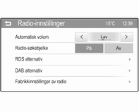 20 Innledning Tilbakestille alle innstillinger: Trykk Fabrikkinnstillinger av radio, og bekreft meldingene som vises