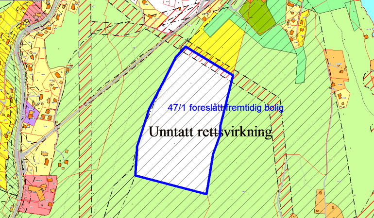 Hanne Alm fremmet på vegne av Høyre saksfremleggets alternativ 2: «Forslag alternativ 2 til kommunedelplan for Nordre Frogn med arealplankart, bestemmelser og beskrivelse, datert 16.3.