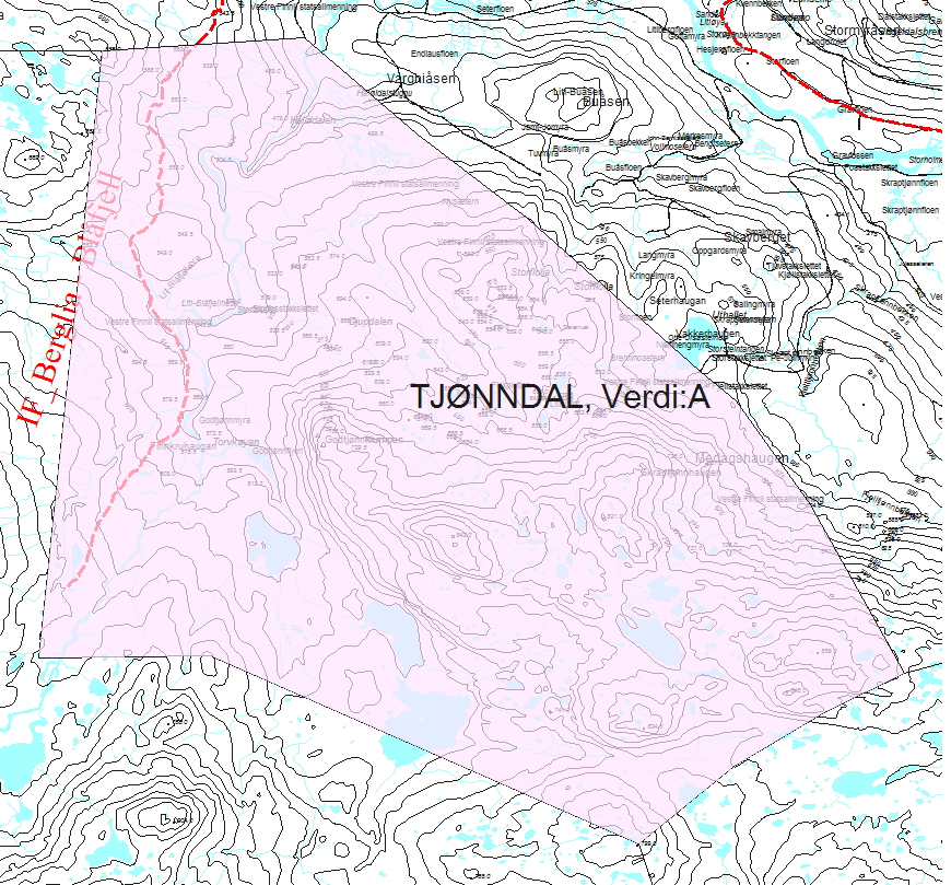 Virkninger og hensyn r i Lierne kommune Gusslia (A) Området er et utfartsområde og er nokså mye brukt av lokale og tilreisende til tradisjonelt friluftsliv, jakt og fiske, da hovedsakelig på