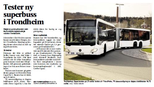 Superbuss viktig grep for framtidig byutvikling Felles vedtak i bystyret og