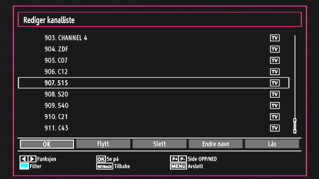 som ønsket ved hjelp av nummerknappene på fjernkontrollen. Etter denne operasjonen, kan du angi Search Step (Søketrinn) som 8000 KHz eller 1000 KHz.