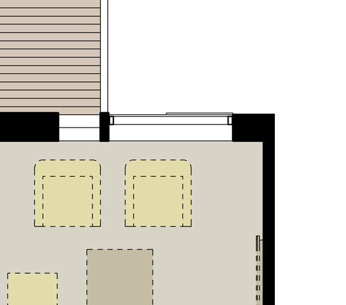 Solei hus nr. 24: Plan 1 P-rom Plan underetg. (Gang, sov, bad) 58.3 m² Plan 1 (Entre, stue/spise stue, kjøkken, bad) 66.