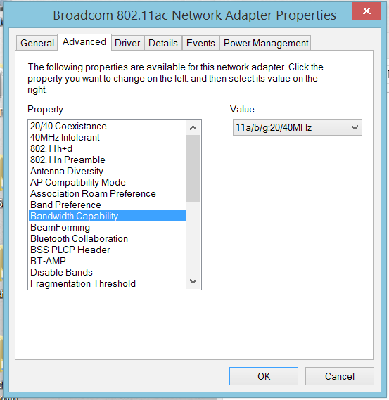 3. I vinduet Nettverks-og delingssenter velger du Wi-Fi-statusen ved siden av Connections (Tilkoblinger). 4.