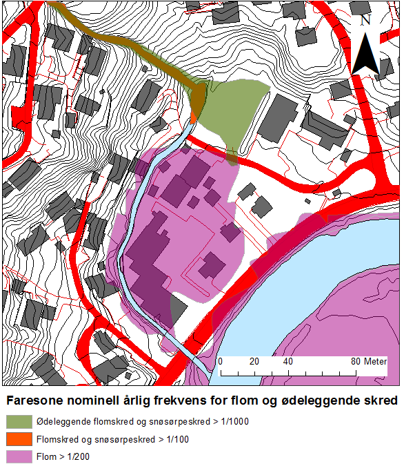 Skredfarevurdering Angedalsvegen 47 og 49, Førde kommune 16 49 47 Fig.