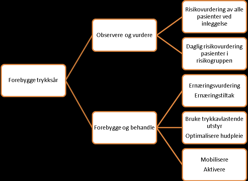 5.0. Organisering Piloten på Akershus universitetssykehus er blitt gjennomført på sengepostene s 105 og s 205 på ortopedisk avdeling, på to separate poster.