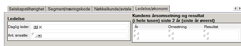 Hvis kunden er nøkkelkunde eller vi har en samarbeidsavtale: