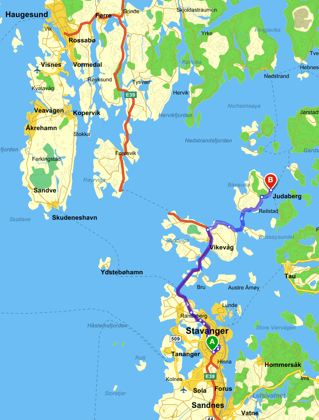 2. Kort om Rv. 519 Finnfast 6 Finnfast åpnet høsten 2009 og ga en døgnåpen fastlandsforbindelse for øyene Finnøy og Talgje i Finnøy kommune i Rogaland, gjennom en undersjøisk tunnel til Rennesøy.