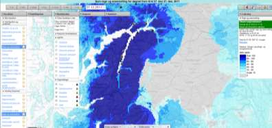 Korleis vart været i Sørfjorden? Maks Min Midd Norm Nedbør 30. desember 2011 4,4 0,6 2,3 0,3 21,9 mm 29.