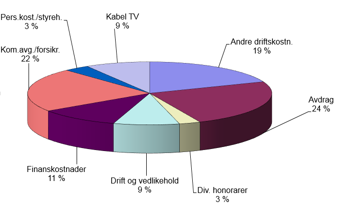 5 Blåfjellet Borettslag For øvrig vises det til de enkelte tallene i resultatregnskapet, balansen og notene. Styret er ikke kjent med hendelser etter 31.12.