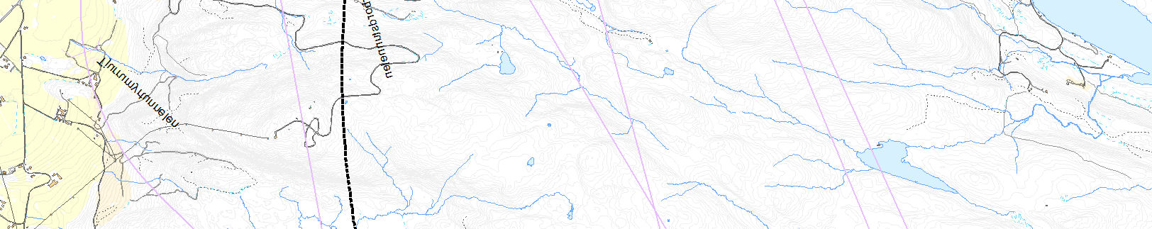 Vegalternativer Kvithammar-Åsen n rek lst De VUDDUDALKRYSS (. 6) Lokalveg under bru i ng C n rek lst De 16 00 i ng 00 11500 B re lst De n rek lst De 00 00 40 140 1 i ng B t. A80l00 t.