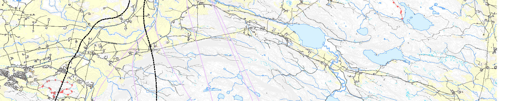 Vegalternativer Kvithammar-Åsen 23 00 0 ÅSENKRYSSET 0 00 0 2222 00 Hammervatnet 22000 ru lvb a 21 00 på g 6 lve E k a v er Lo u o br 0 nelen (A ge Vangtun 0 00 21 21000 lt.