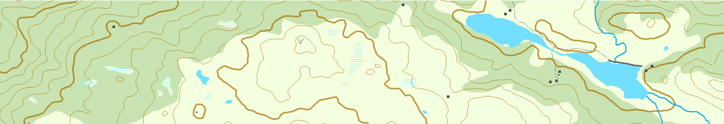 Brusdalsvatnet sørvest (Ålesund, Møre og Romsdal). Areal 2.