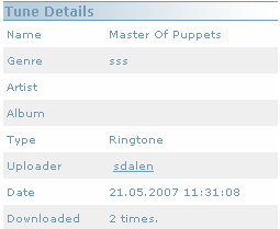 4.4 Optimalisering Mymp3tone.com vil gjøre mange databasekall så det er viktig å gjøre disse så effektive som mulig.