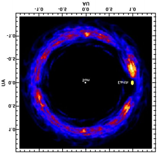 Dette bildet fikk astronomene til å tenke på en figur som var blitt publisert et par år tidligere.