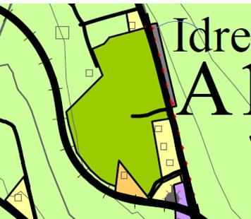 Parkering Vurdering av nye områder P1 PARKERINGSPLASS VED IDRETTSPLASS Gårds og bruksnr.