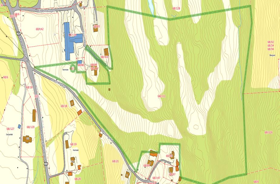 B4 BOLIGER/FRITIDSBOLIGER I HALMRAST Gårds og 68/131 bruksnr.