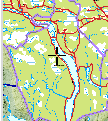 Mulig med sommervann. Området består i dag av et jorde som har ligget i brakk siden 1959. ny veg inn til eiendom, utsikt.