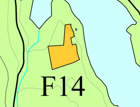 F14 HYTTEFELT LOMSJØEN Gårds og bruksnr.: 85/3 Dagens LNF Foreslått Fritidsbebyggelse Forslagsstiller: Ole Andreas Bredviken Areal: 32 daa Under utarbeidelse mot 2.