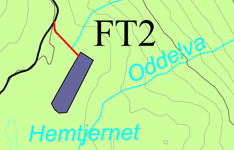 FT2 UTLEIEHYTTER. BJØRLIEN Gårds og 91/1 bruksnr.