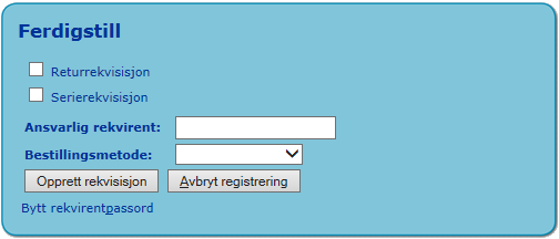 Valg i reisetabell, kolonne til høyre [R] - Rediger delreise [N] - Flytt delreise ned [O] - Flytt delreise opp [S] - Slett delreise Velg Neste (Ferdigstill) eller 4. Ferdigstill. 5.