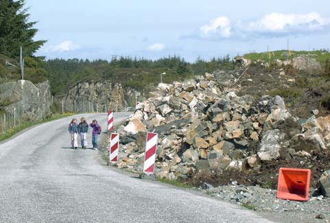 3.3. Trafikktryggleik I følgje trafikksikringsplanen for Bømlo kommune skjer dei fleste ulukkene på riksvegane i tettstadene. Møte- og utforulukker er dei mest vanlege ulukkestypane.