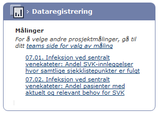 Slik er UVI-målingene listet opp i Extranet 15.