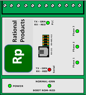 sensor Rational Network 3 Phase Master Puls for kwh Puls for m³ 4-20mA for