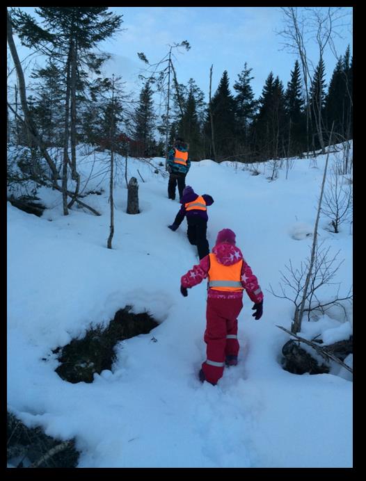 Friluftsukene Vi på Steingrua legger vekt på turopplevelsen framfor turens lengde og