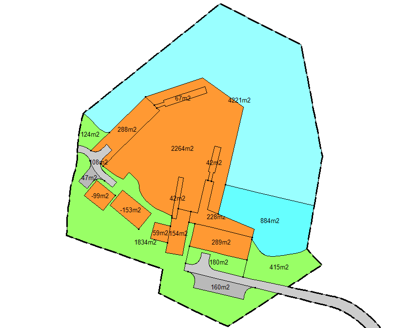 Ved planlagt utfylling kaiarealet i framkant av nausta kunne liggje i sjø, også ved fjære. Dette er med på å tilføre ein estetisk verdi til området.